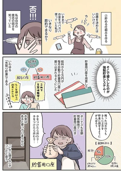 私は自分の意志の弱さを知っていた