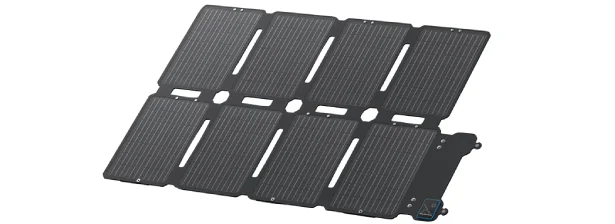 コンセントが使えなくても充電できる Anker Solix PS100 Compact Portable Solar Panel