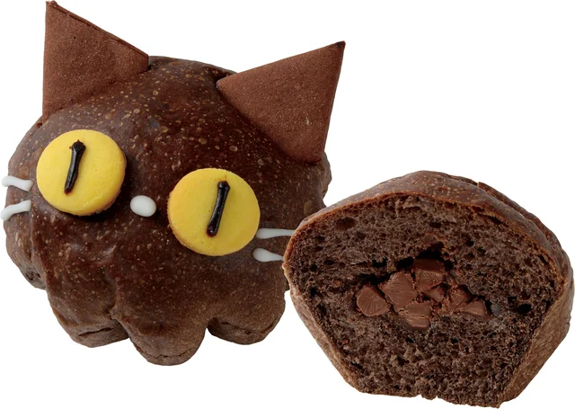 ころんとキュートなハロウィン仕様のパン｢黒にゃんこ｣数量限定で発売開始！
