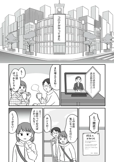 コロナがやってきた