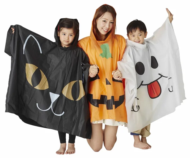 ハロウィン仮装のハードルを下げる！ かぶるだけの｢ハロウィンポンチョ｣