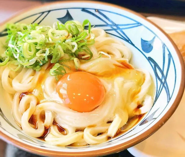 釜玉うどん（丸亀製麺）