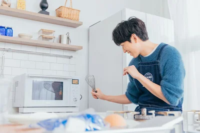 調理道具の操作はまだまだ、みたいです（笑）
