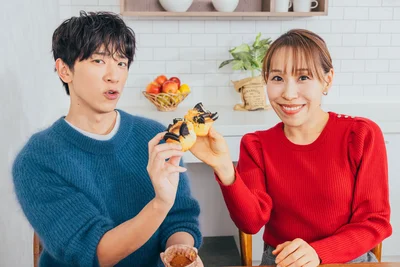 「ギルティ〜♪」とマフィンで乾杯！