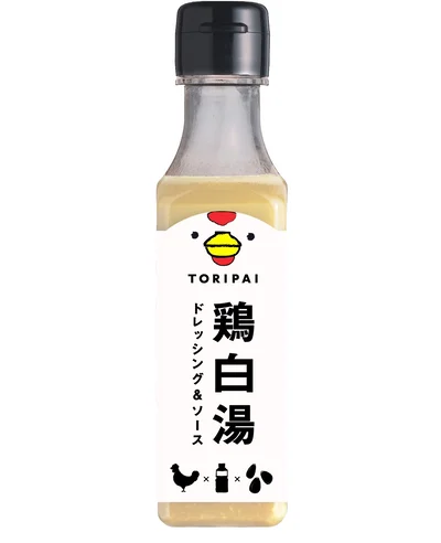 骨から炊いた本格鶏白湯「TORIPAI」