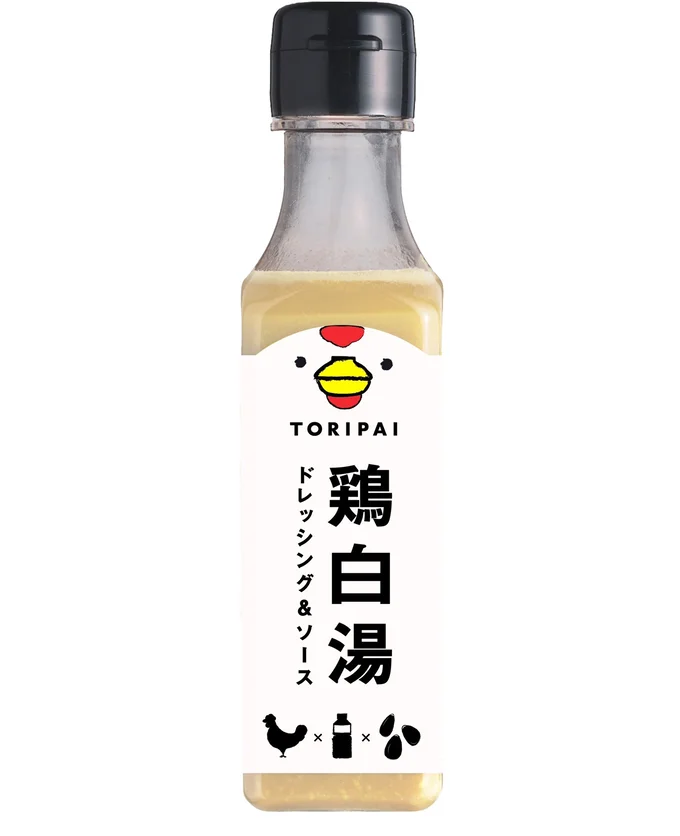 骨から炊いた本格鶏白湯「TORIPAI」