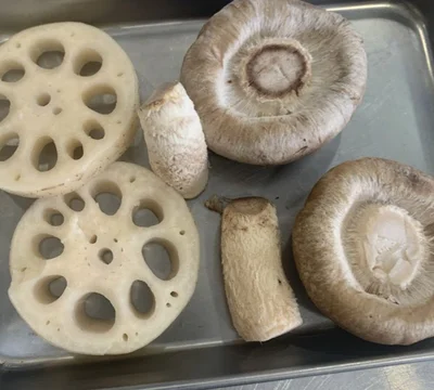 カットした状態で準備してくれています