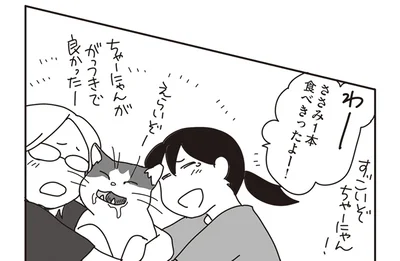 食べきったよー！
