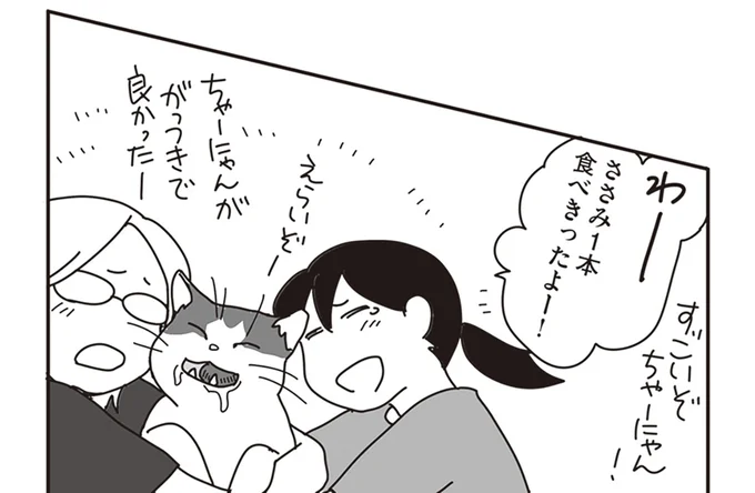 食べきったよー!