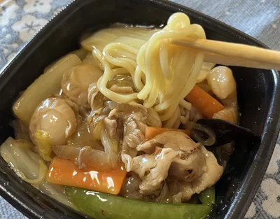中太のちゃんぽん麺を使用