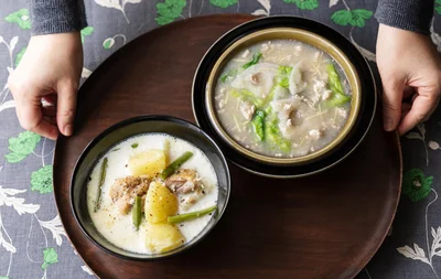 肌の乾燥が気になる日は、具だくさん「食べるスープ」が正解！【おうちで簡単薬膳】
