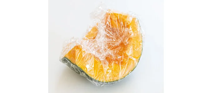 かぼちゃをレンチンすると柔らかくなって切りやすい