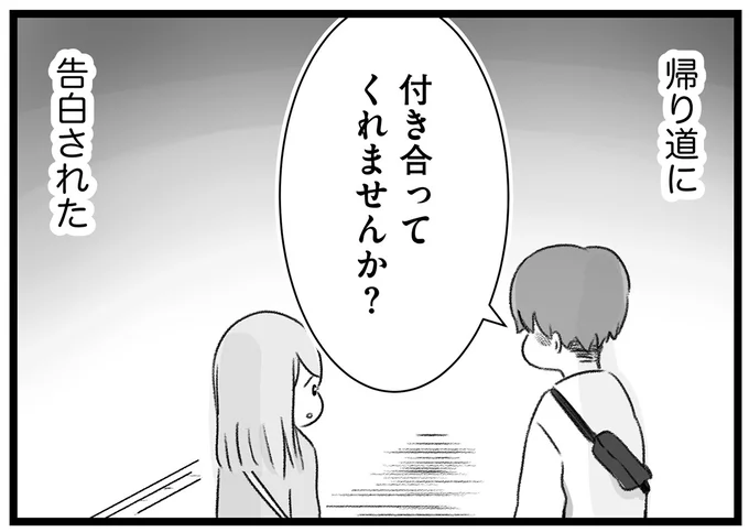 帰り道に告白された