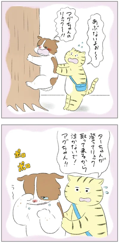泣かないで！