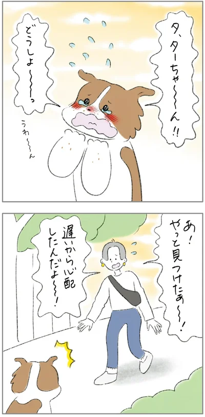 やっと見つけたあ〜！