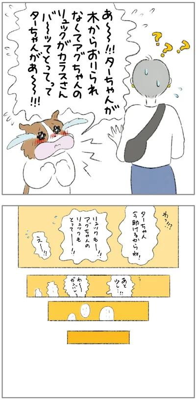 ターちゃんがあ〜！！！