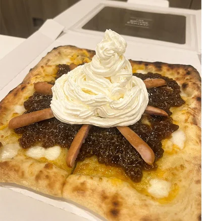 ウインナーコーヒーピザ