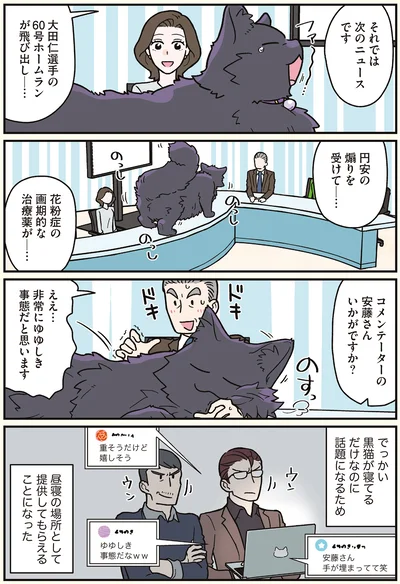『ブラック企業の社員が猫になって人生が変わった話7 くろべぇの場合』より