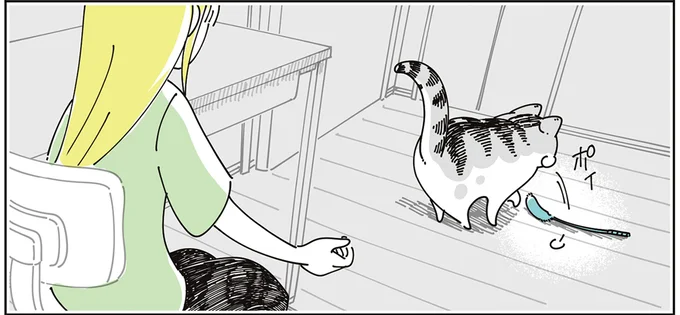 猫じゃらし…?