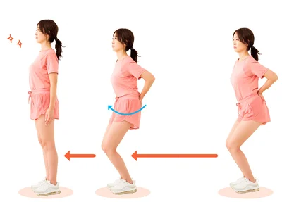 姿勢を正すことを意識！