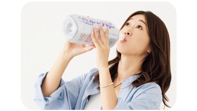 水を1日1.5Ｌくらい飲む！