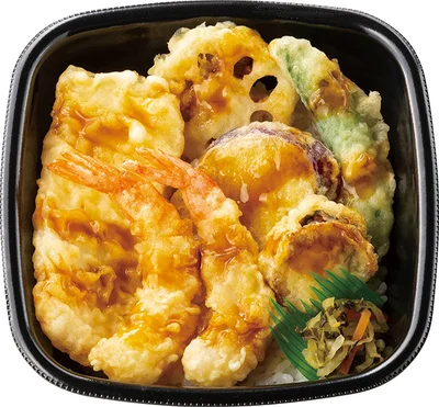 海鮮天丼　640円