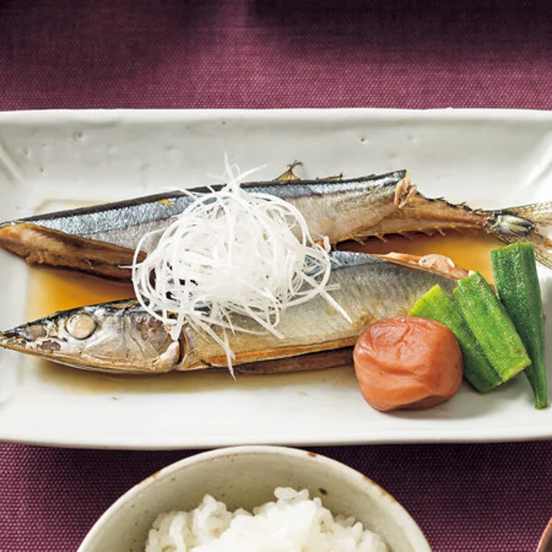 「さんまの梅煮」 レタスクラブニュースより