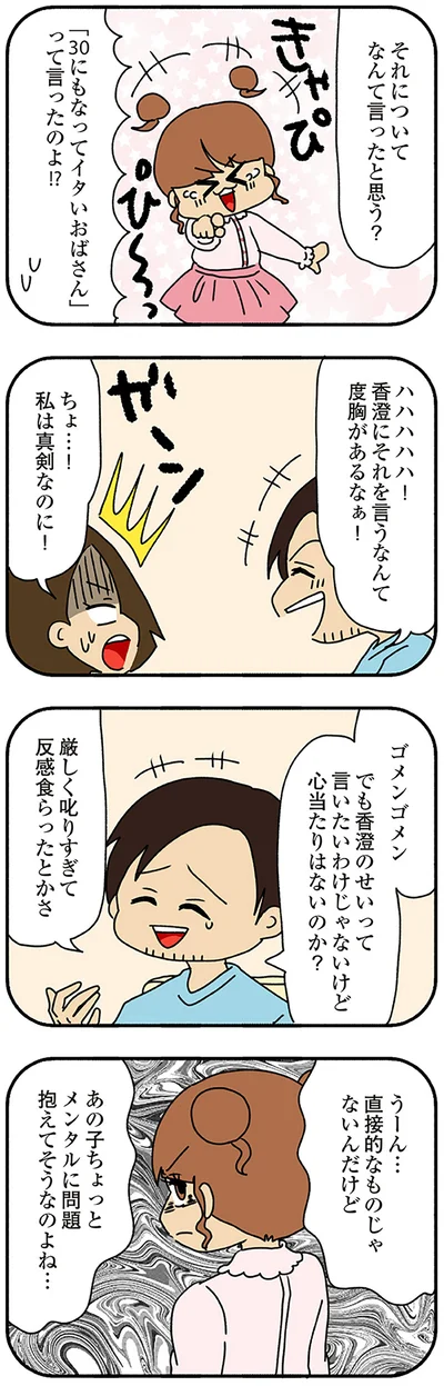 メンタルに問題抱えてそうなのよね…
