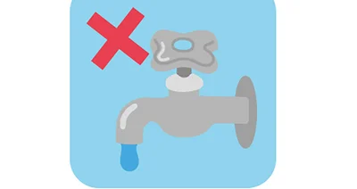 広域で断水
