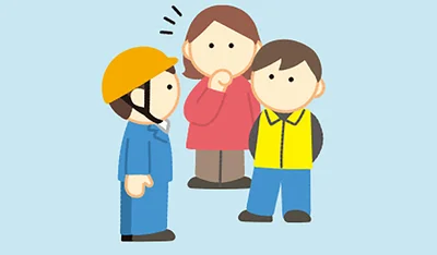 協力して避難所運営