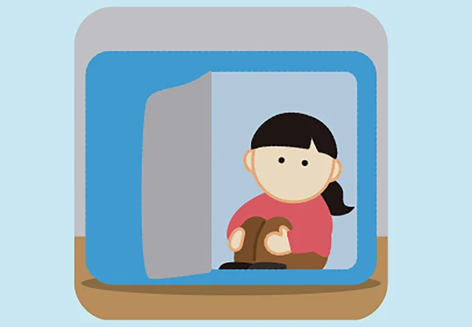 暗くなったら外出しない