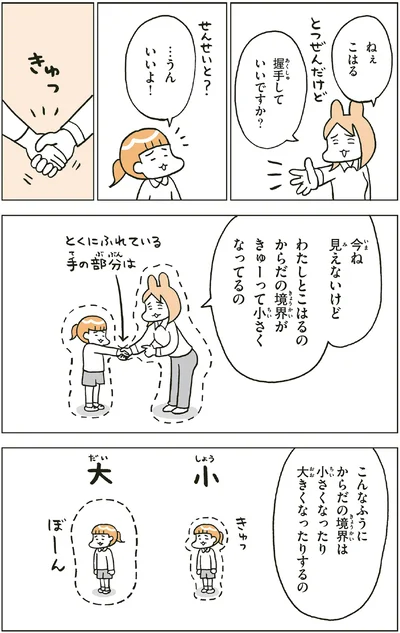 握手していいですか？