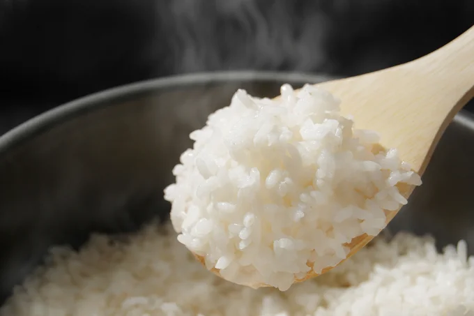 どの品種のお米でも目盛ぴったりの水量で!