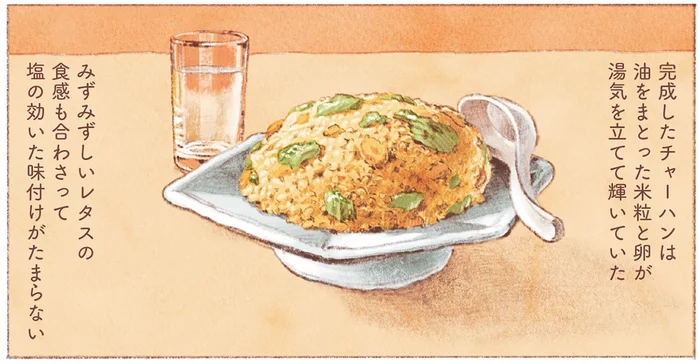食欲は小さな希望を与えてくれる。休職中の僕が作ったレタスチャーハン
