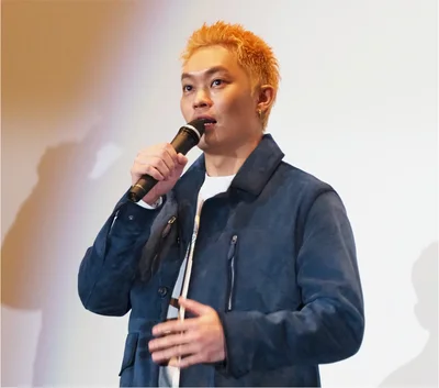  十二少（サップイー）を演じるトニー・ウー（胡子彤）氏。