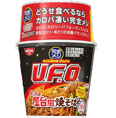 【完全メシ】 日清食品 日清 焼きそば U.F.O. 濃い濃い屋台風焼そば 6食