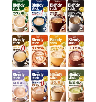 【Amazon.co.jp限定】AGF ブレンディ スティック 飲み比べセット 12種