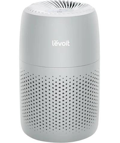 【節電対策】Levoit (レボイト) 空気清浄機 12畳 小型 花粉 卓上 軽量 カビ取り 脱臭 集じん ペット hepa フィルター 静音 手軽 スタイリッシュ アロマ対応 車 Core Mini グレー
