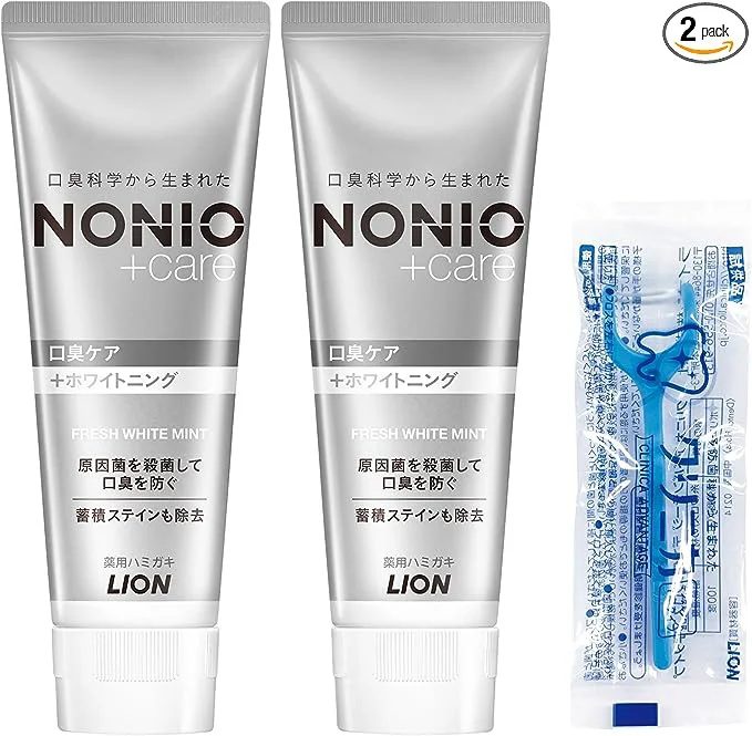 NONIO(ノニオ) プラス ホワイトニング 2個+Y字フロス付き