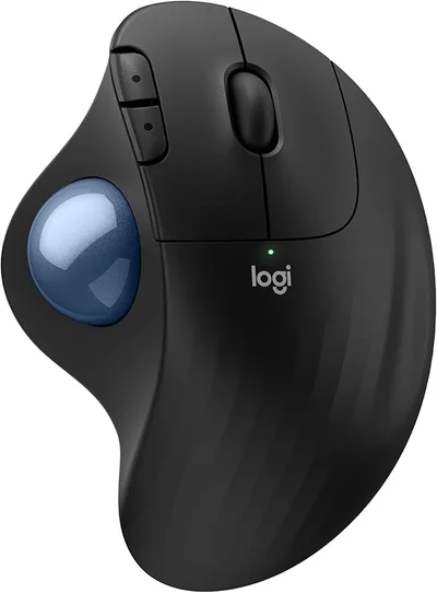 【Amazon.co.jp限定】 ロジクール 静音 ワイヤレス トラックボール マウス