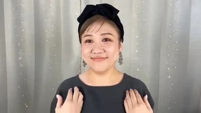 メイクで大変身したHASHIMOTOさん▶画像で徐々に変化するHASHIMOTOさんを見る