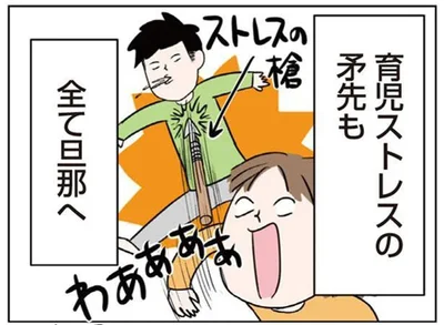 育児ストレスの矛先も