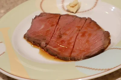 しっとりとしたローストビーフ