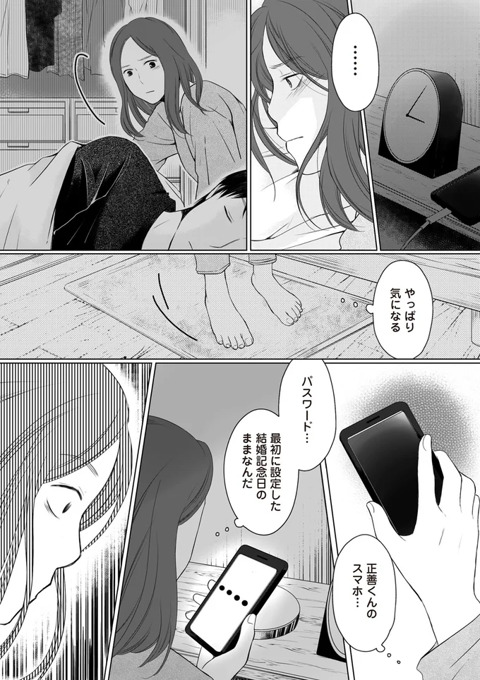 結婚記念日のままなんだ