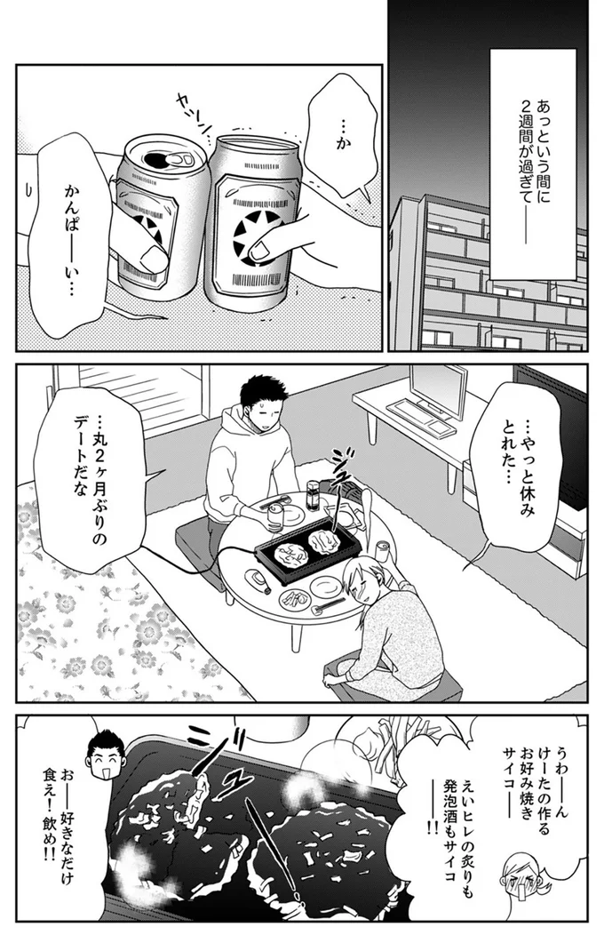 2週間が過ぎて…