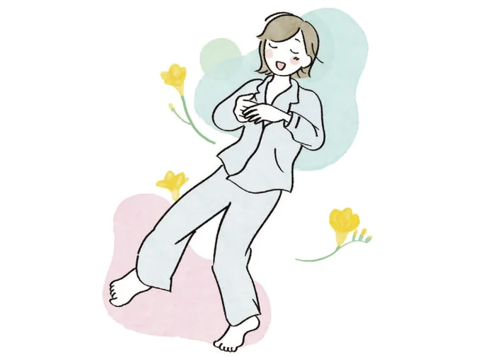 幸せホルモン「オキシトシン」が分泌される