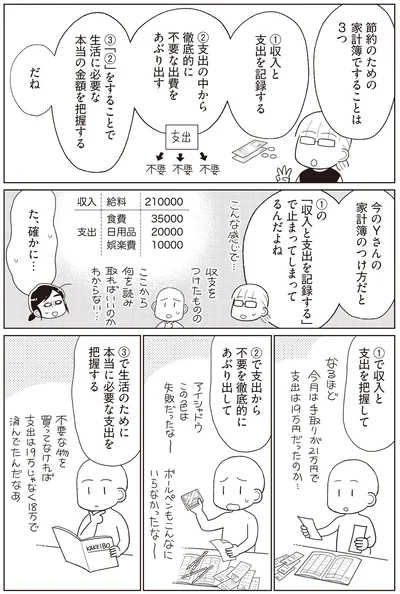 『物事を「いる・いらない」に分けただけで、貯金ゼロから「貯められる人」になりました』より