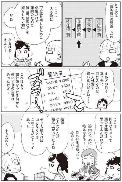 『物事を「いる・いらない」に分けただけで、貯金ゼロから「貯められる人」になりました』より