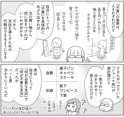 『物事を「いる・いらない」に分けただけで、貯金ゼロから「貯められる人」になりました』より