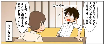 どうやってもくたびれるような仕組みになってるの